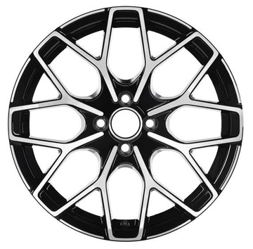 EMR-S1038-12 7.5x17" -4x100 ET35 73.1 Black Diamond Jant (4 Adet)